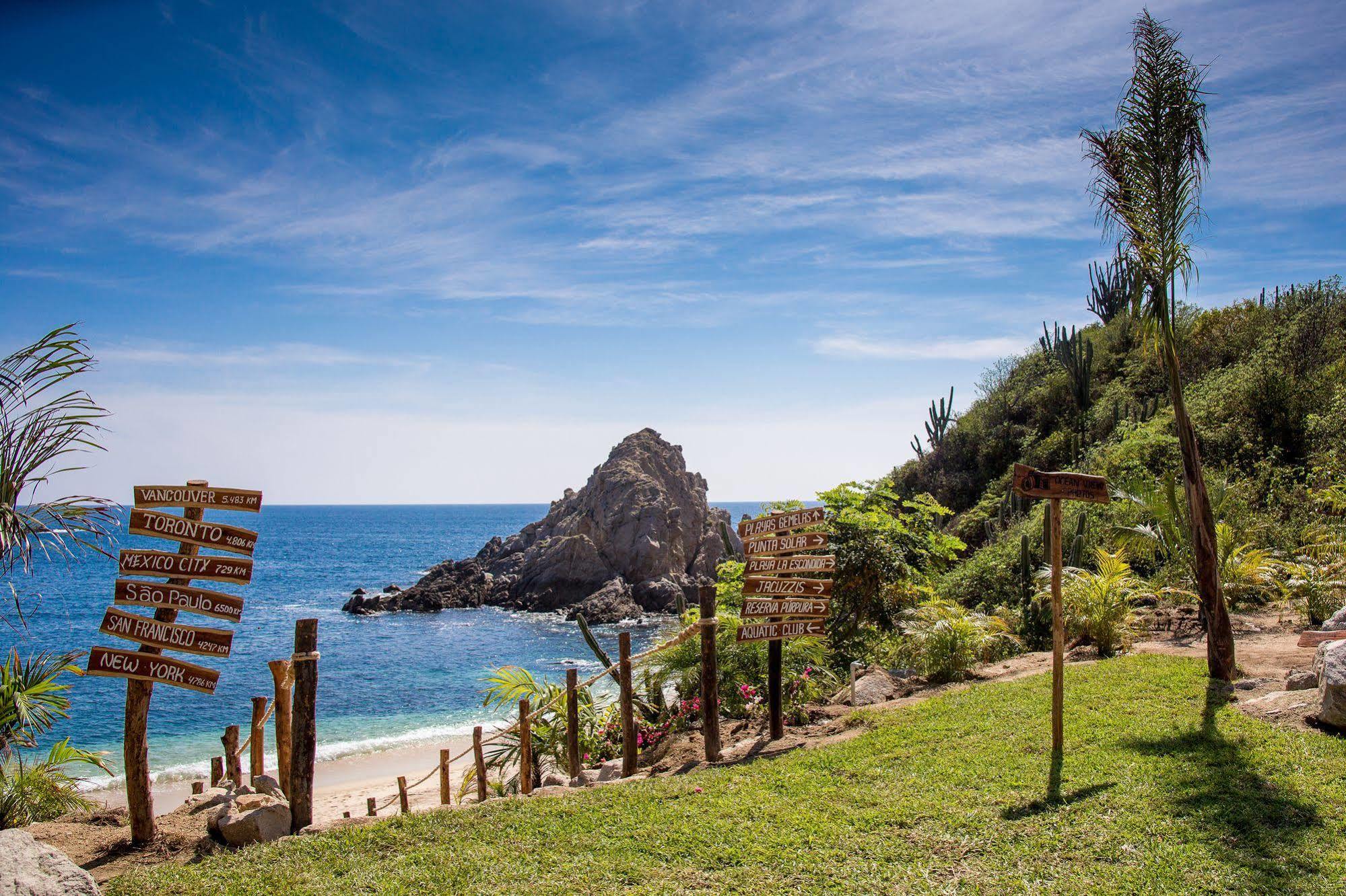 Isla Natura Beach Huatulco Tangolunda Esterno foto