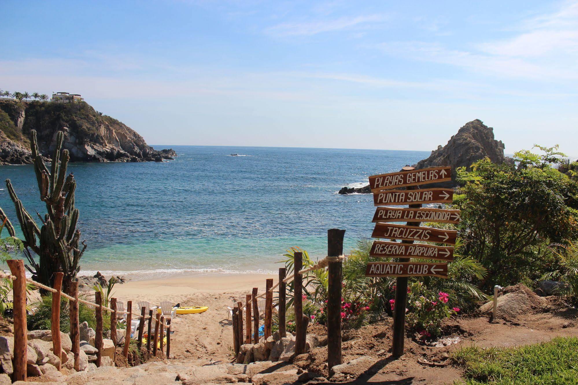 Isla Natura Beach Huatulco Tangolunda Esterno foto